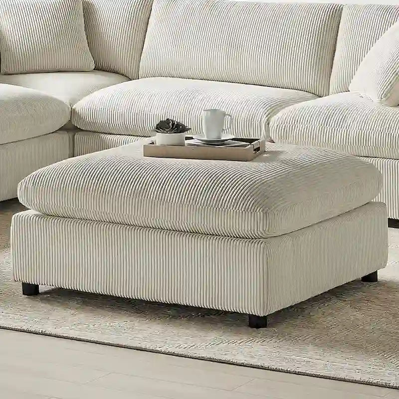 Cambrai 40 in. Square Ottoman by Greyson Living