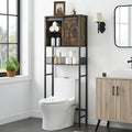 Over The Toilet Storage Cabinet with Sliding Door
