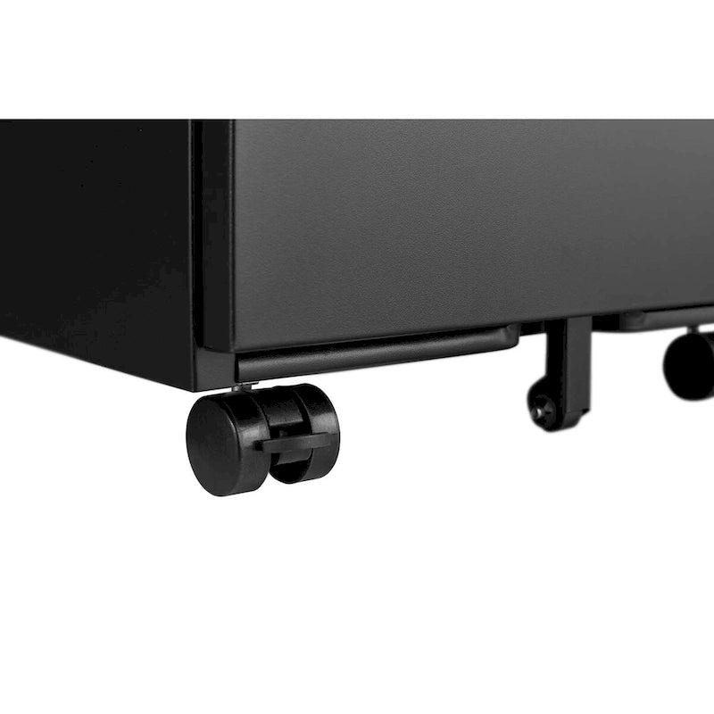 2 Drawer File Cabinet with Lock,Metal Under Desk Rolling Filing Cabinet fits Letter/Legal/A4 Size,Mobile Filing Cabinet