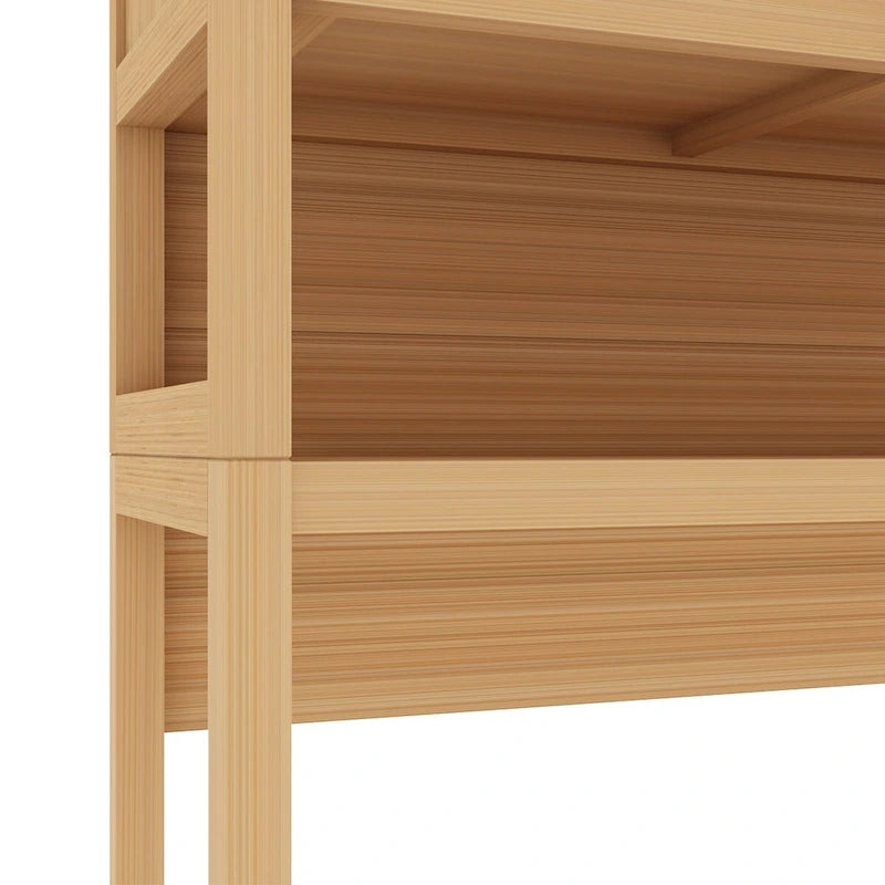 Toilet storage rack, independent bathroom, laundry room, space saving, natural color