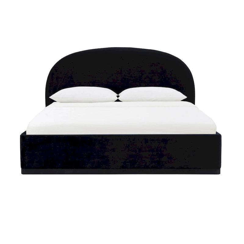 Marlow Velvet Upholstered King Bed