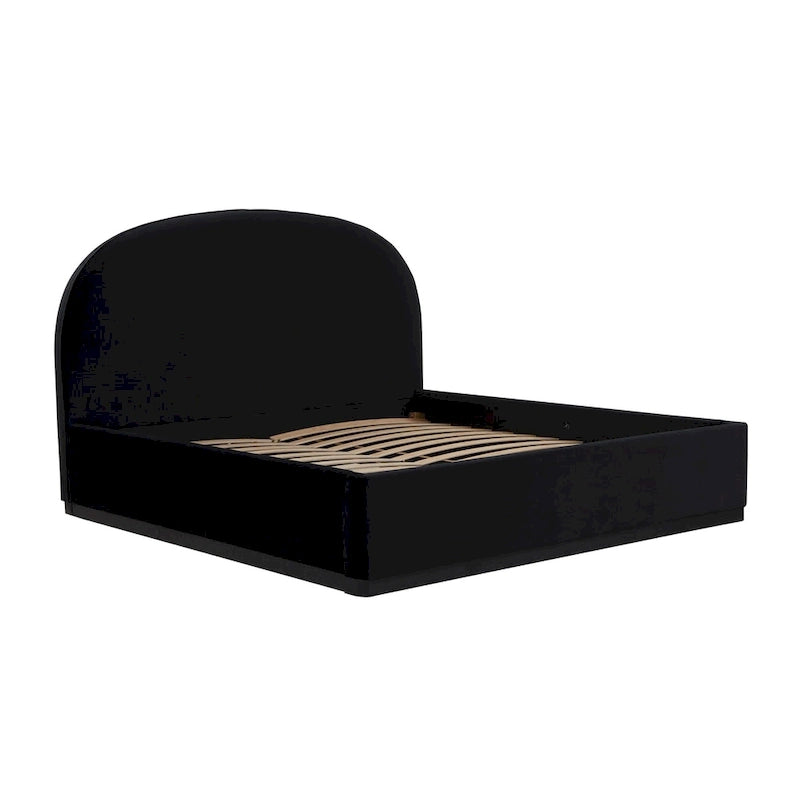 Marlow Velvet Upholstered King Bed